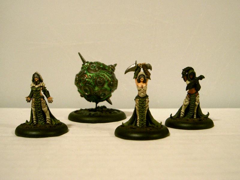 Coven, Cryx, Privateer Press, Warmachine, Work In Progress