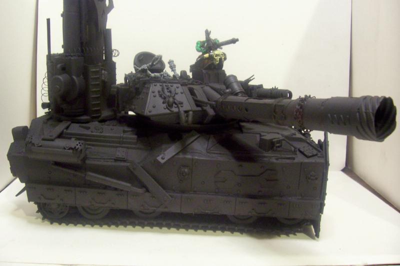 Battlewagon, Orks, Primered, Scratch Build, Tank, Warhammer 40,000