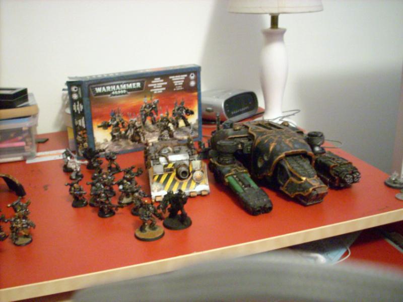 Chaos, Chaos Space Marines, Comparison, Iron Warriors, Warhammer 40,000