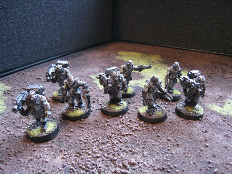 Chaos Space Marines, Counts As, Gun Servitors, Havocs, Inquisition, Iron Warriors, Servitors, Warhammer 40,000