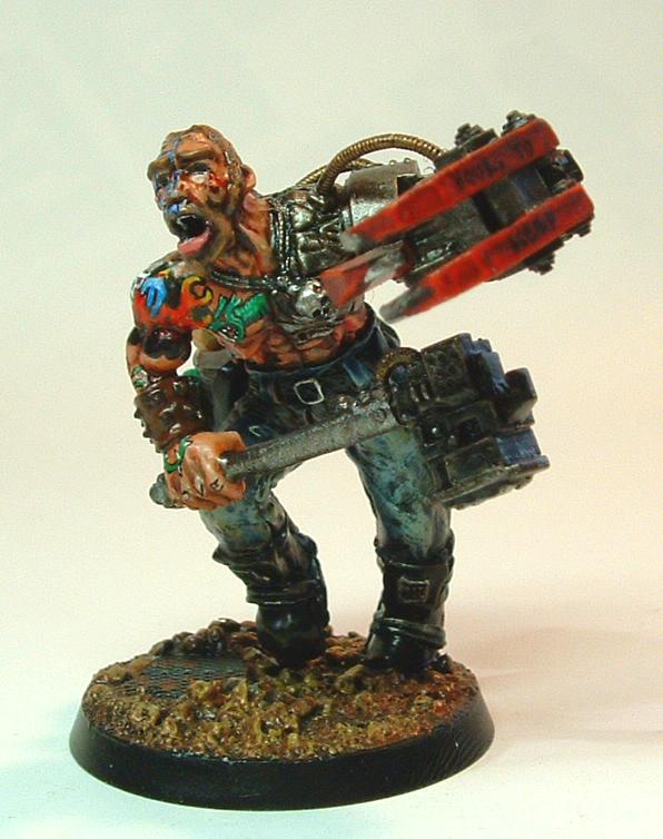 54mm, Cyborg, Inquisitor, Scratch Build