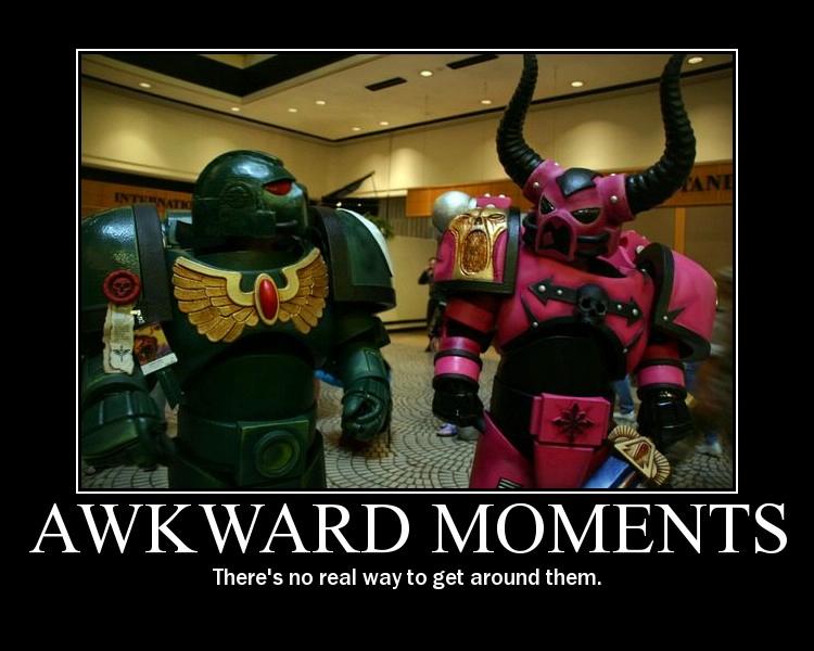 Chaos Space Marines, Cosplay, Humor, Poster, Space Marines