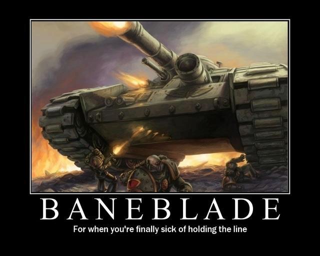 Baneblade, Humor, Imperial Guard, Poster