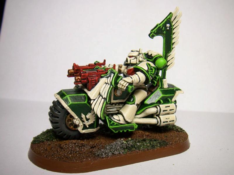 Bike, Dark Angels, Ravenwing, Space Marines, Warhammer 40,000