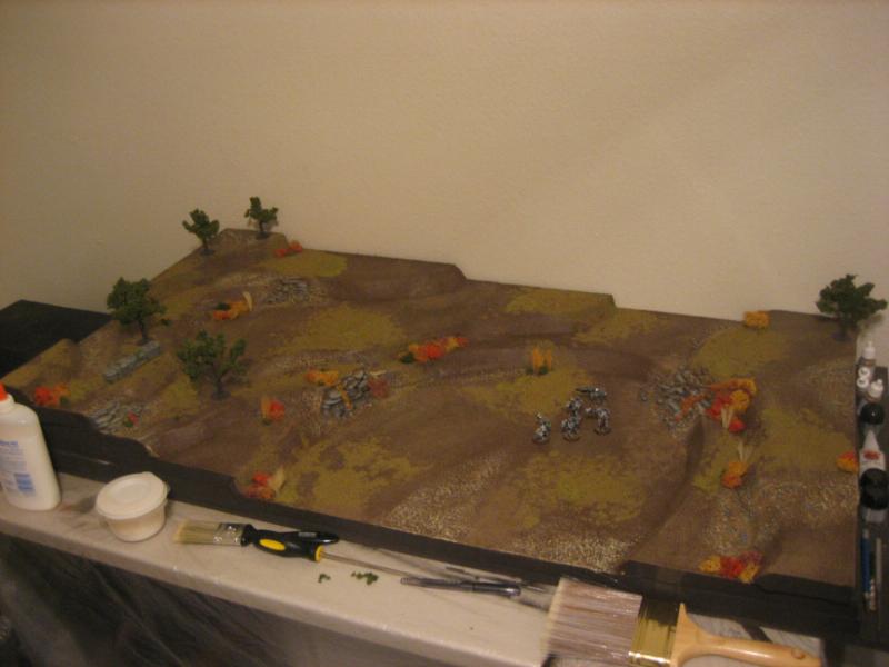 Autumn, Foliage, Game Table, Hills, Terrain