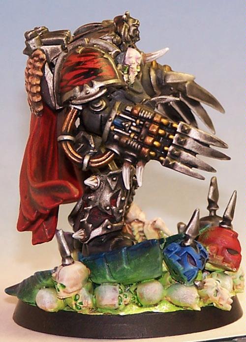 Chaos Lord, Lightning Claws, Skull, Terminator Armor