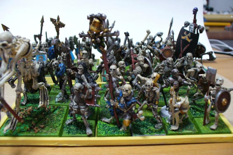 Skeletons, Undead, close up