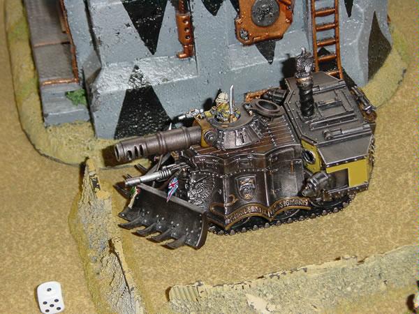 Conversion, Imperial Guard, Praetorians, Steam Tank, Tank, Warhammer 40,000