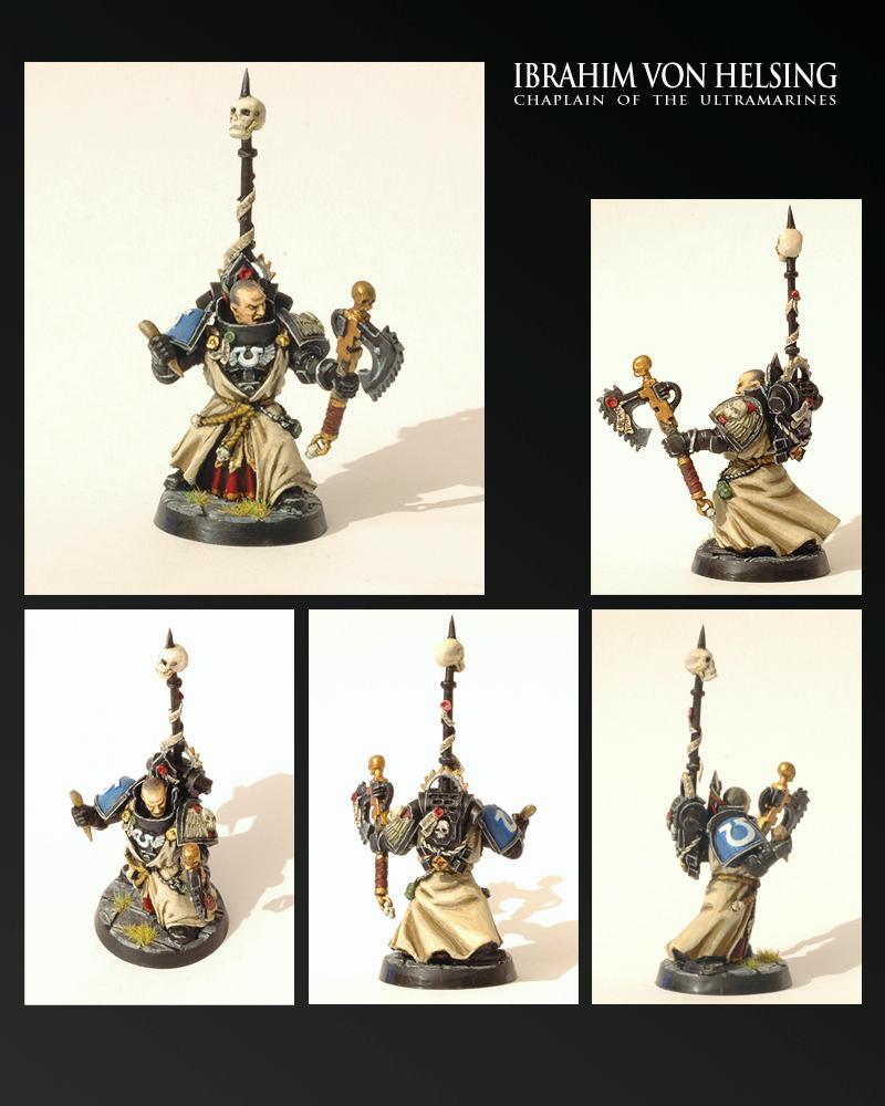 Bump In The Night, Chaplain, Dakka Painting Challenge, Space Marines, Ultramarines, Warhammer 40,000