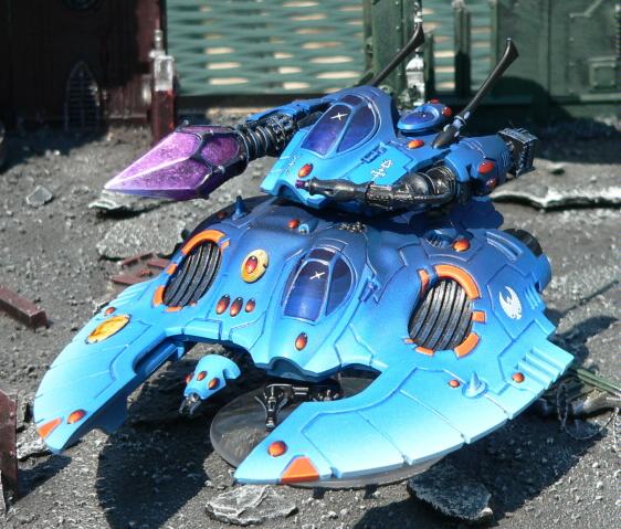 Eldar, Fire Prism, Urban Base, Warhammer 40,000