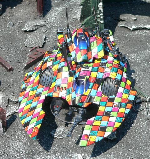 Eldar, Falcon, Harlequins, Urban Base, Warhammer 40,000