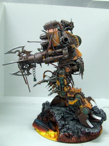 Chaos Space Marines, Conversion, Dreadnought, Iron Warriors