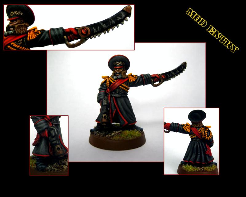 2nd Edition, Commissar, Imperial Guard, Old School, Valhalan, Warhammer 40,000