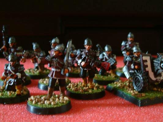 Brown, Conversion, Empire, Guard, Imperial, Imperial Guard, Militia, Praetorians, Warhammer Fantasy