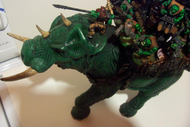 Conversion, Feral, Orks, Squiggoth, Toy, Warhammer 40,000