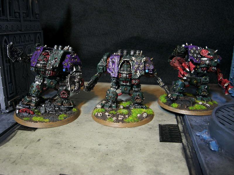 Chaos Space Marines, Dreadnought, Forge World, Greenstuff, Magnet, Nurgle, Warhammer 40,000, Work In Progress