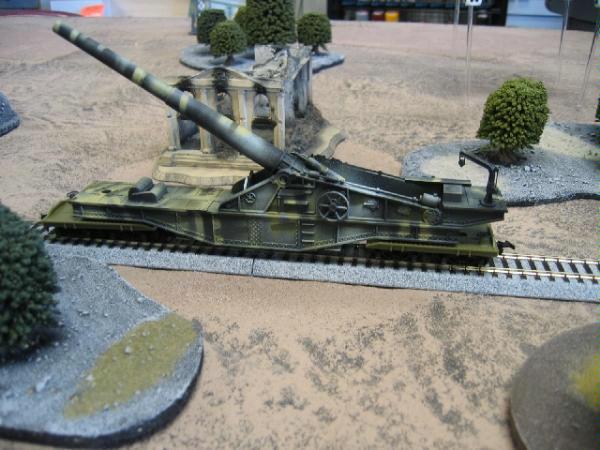 15mm, Artillery, Cannon, Flames Of War, Train Tracks