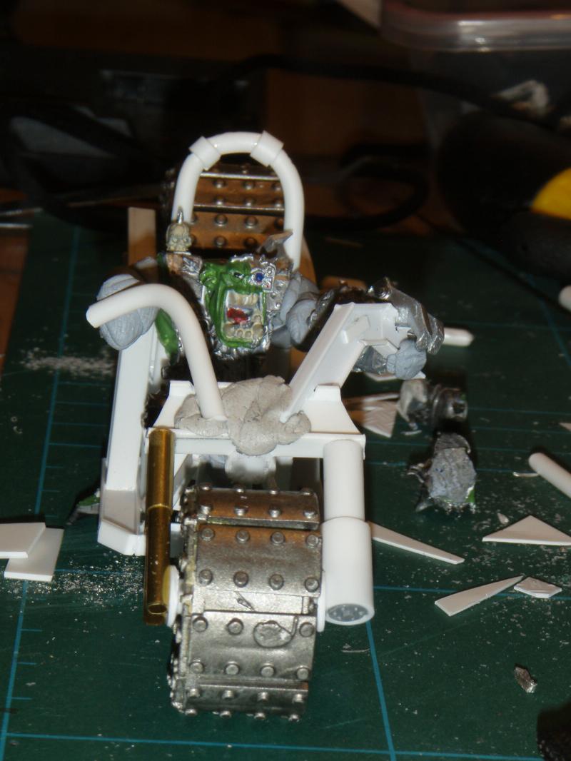 Bike, Orks, Work In Progress
