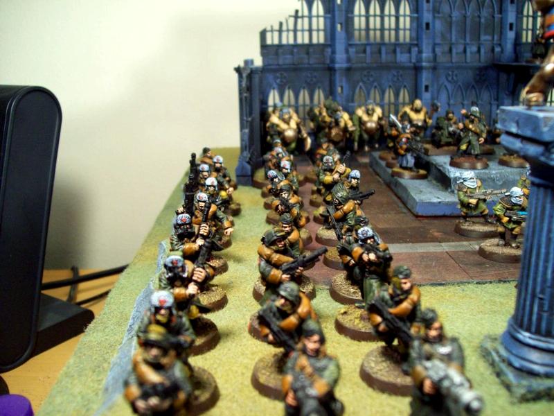 Blood Angels, Flesh Tearers, Ground Pounders, Guard, Horde Infantry, Imperial Guard, Infantry, Valhallan 42nd, Valhallans, Warhammer 40,000