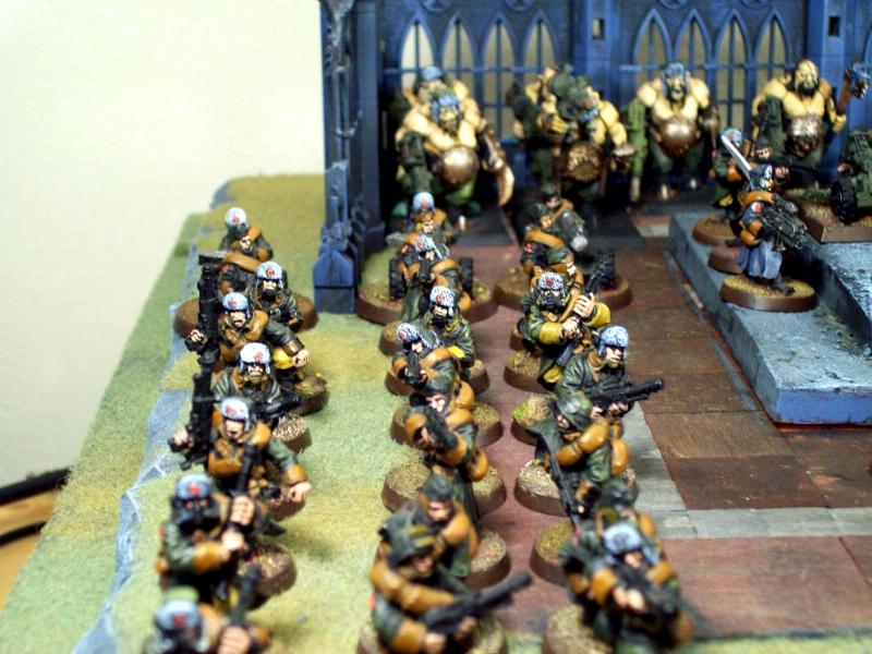 Blood Angels, Flesh Tearers, Ground Pounders, Guard, Horde Infantry, Imperial Guard, Infantry, Valhallan 42nd, Valhallans, Warhammer 40,000