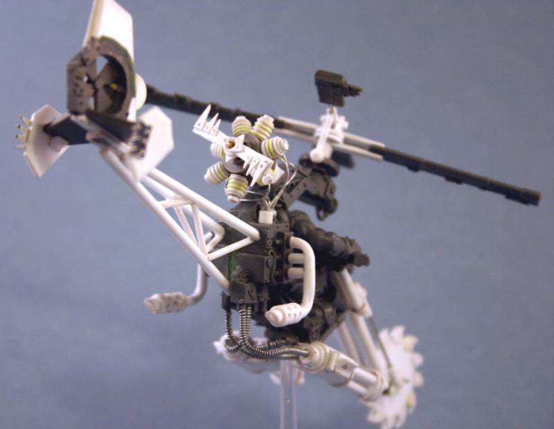 Conversion, Deffkopta, Jetbike, Mekboy Challenge, Orks, Scratch Build, Work In Progress