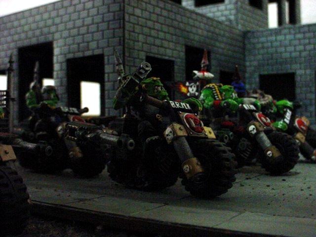 Bike, Group, Orks, Ork Bikers2