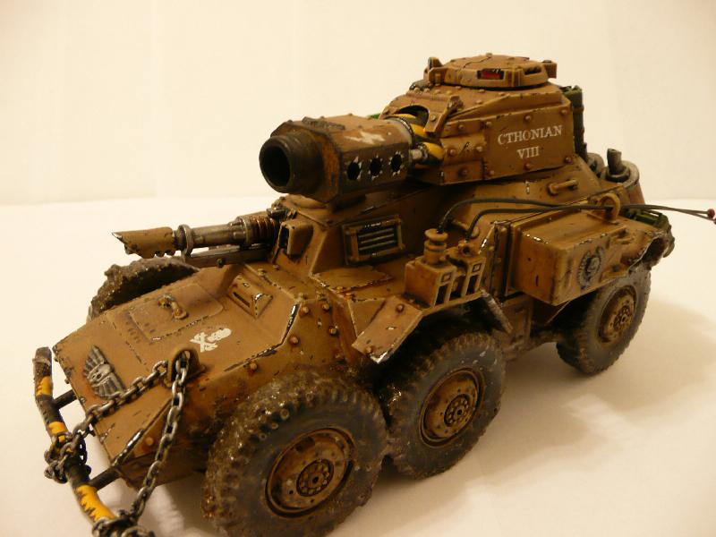 Conversion, Demolisher, Headquarters, Imperial Guard, Leman Russ, Tank, Vehicle, Warhammer 40,000, Wheeled