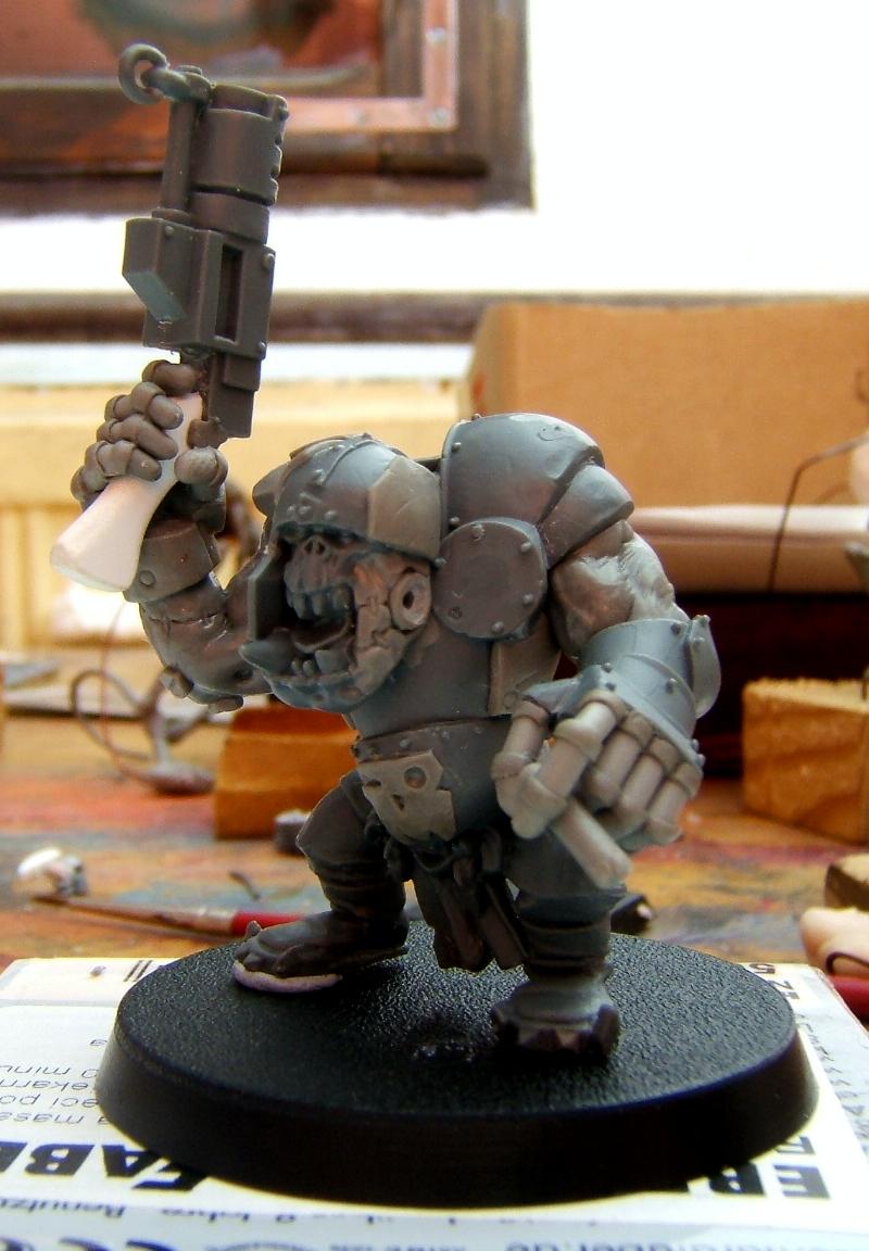 Cigar, Conversion, Nob, Orks, Warboss, Warhammer 40,000, Work In Progress