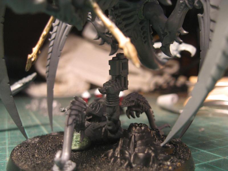 Carnifex, Conversion, Fex, God, Godfex, Herder, Painted, Squigs, Tyranids, Warhammer 40,000, Work In Progress, Wysiwyg