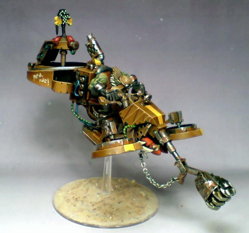 Deffkopta, Non-Metallic Metal, Orks, Power Fist
