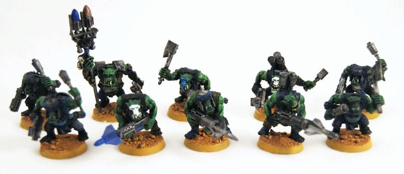 Boy, Deathskulls, Nob, Orks, Rokkit Launcha, Tankbustas, Waaagh, Warhammer 40,000