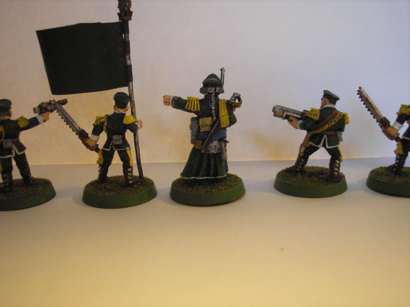 2nd Edition, Cadians, Command Squad, Conversion, Imperial Guard, Mordian