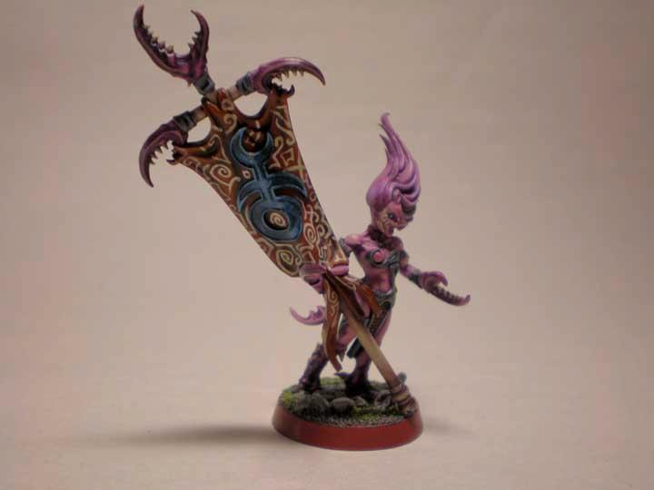 Banner, Daemonettes, Slaanesh, Warhammer 40,000, Warhammer Fantasy