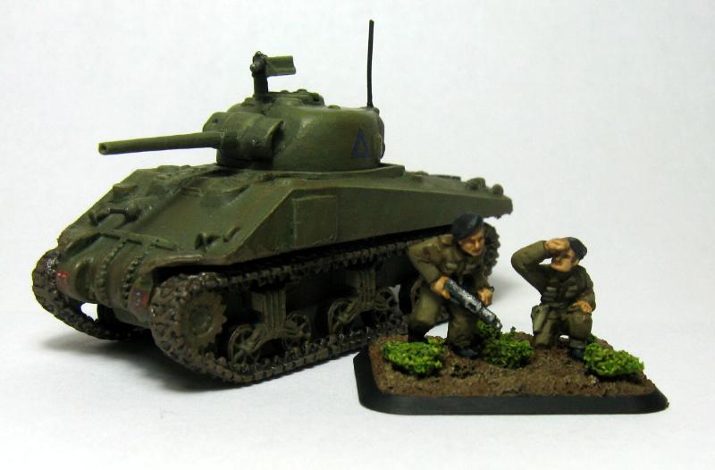 15mm, British, Flames Of War, Infantry, Tank Crew, World War 2