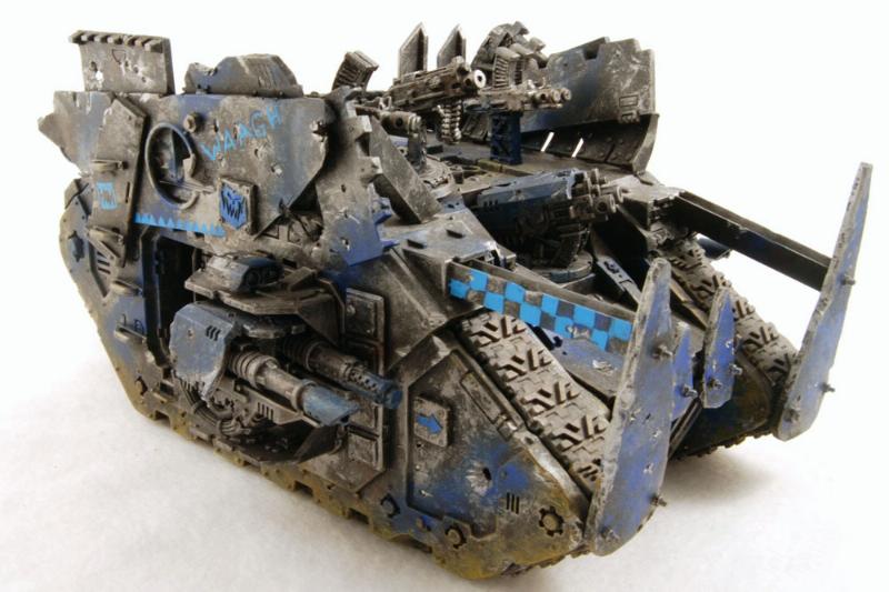 Awesome, Battlewagon, Conversion, Deathskulls, Land Raider, Looted, Marine Abuse, Orks, Tank, Waaagh, Warboss, Warhammer 40,000
