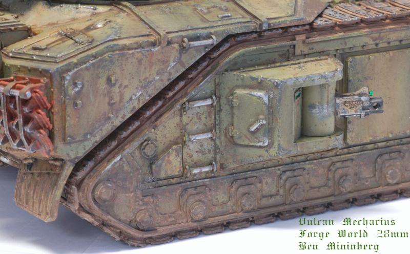 Death Korps of Krieg, Forge World, Macharius, Tank, Weathered