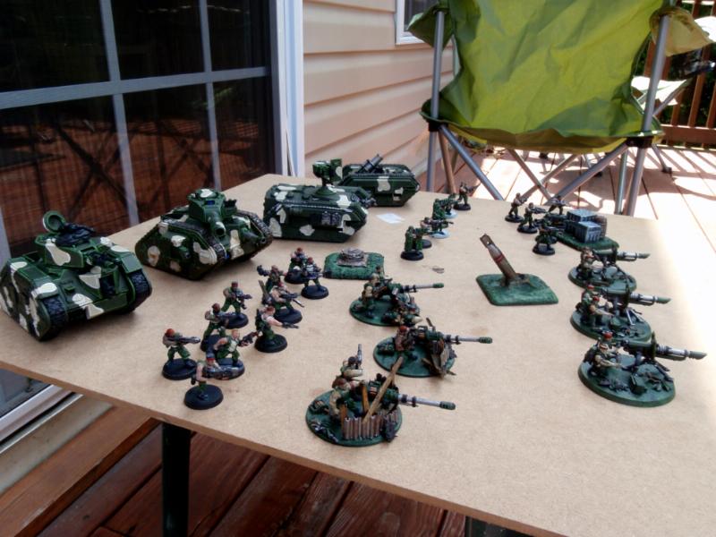Catachan, Imperial, Jungle, Work In Progress