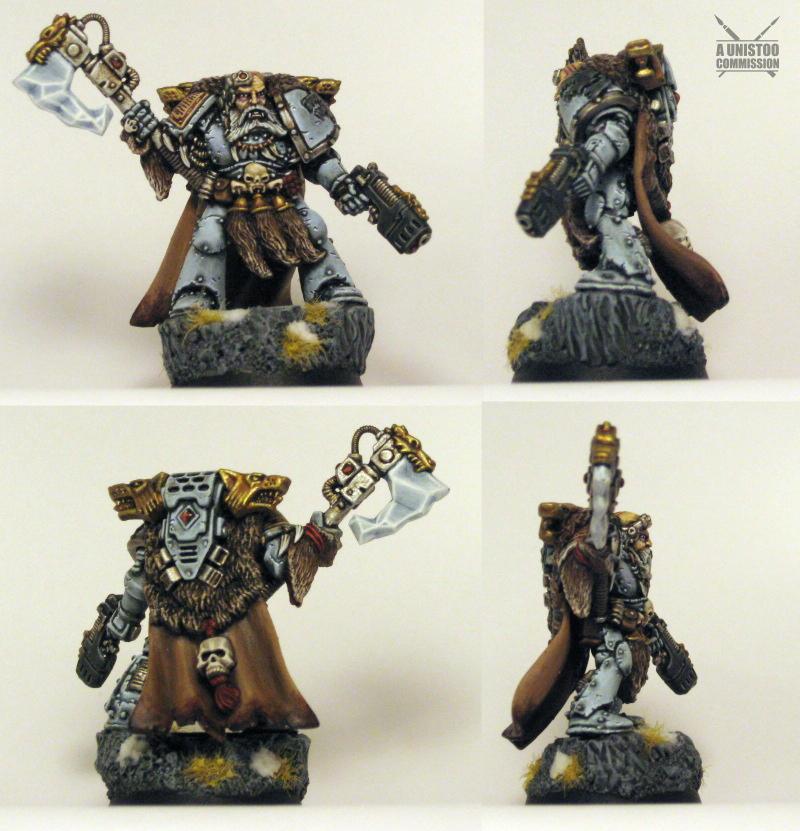 Bits, Conversion, Headquarters, Lord, Space, Space Marines, Warhammer 40,000, Wolves