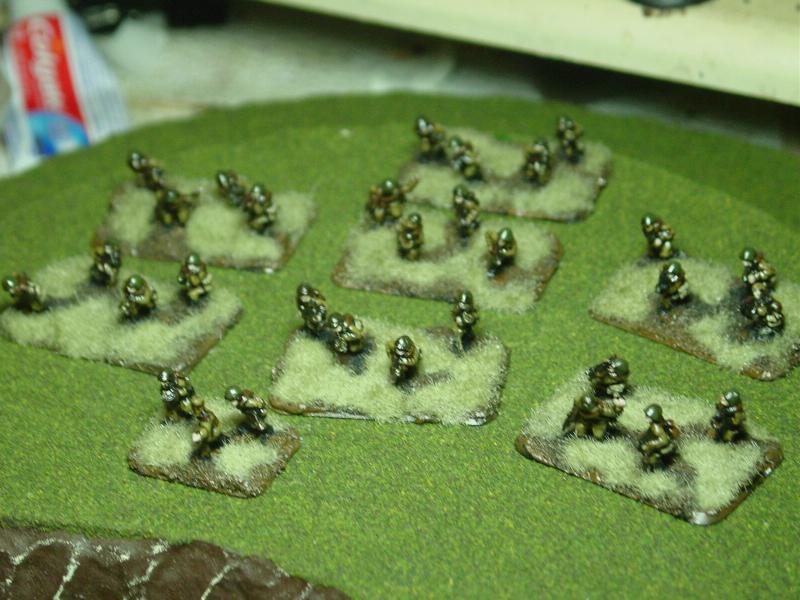15mm, Flames Of War, Infantry, Smg, Soviets, World War 2