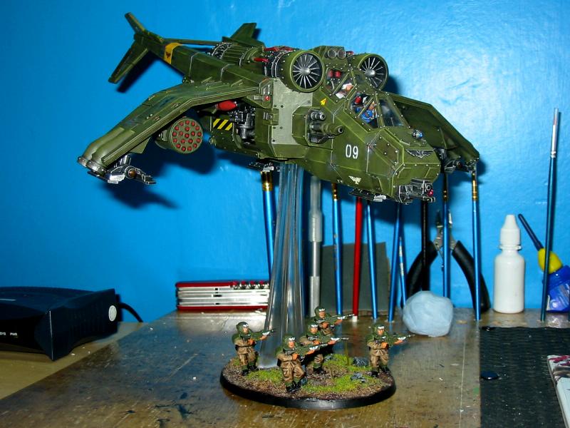 Cadians, Flight Base, Imperial Guard, Valkyrie