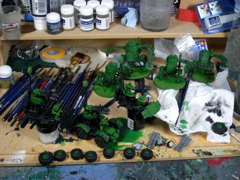 Buggy, Deff Dred, Dred, Grots, Killa Kan, Killa Kans, Work In Progress