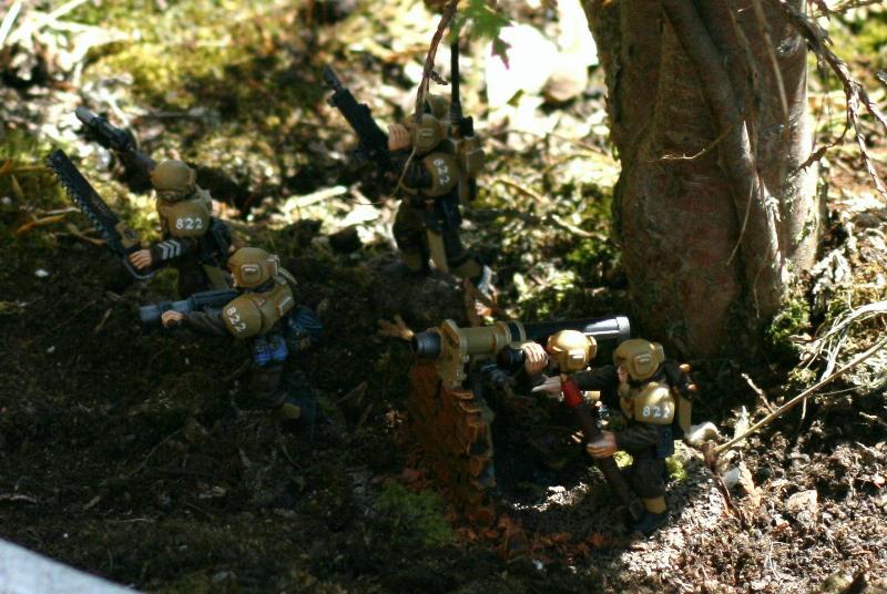 Imperial Guard, Infantry, Outdoors, Scenic Basing