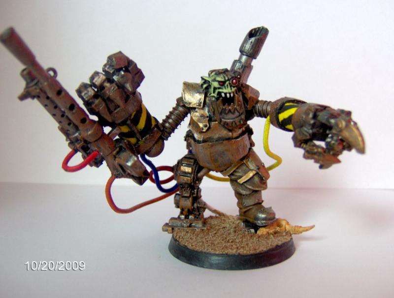 Cyborg, Cybork, Orks, Warboss