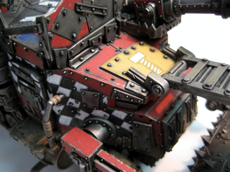 Battlewagon, Orks, Warhammer 40,000, Weathered