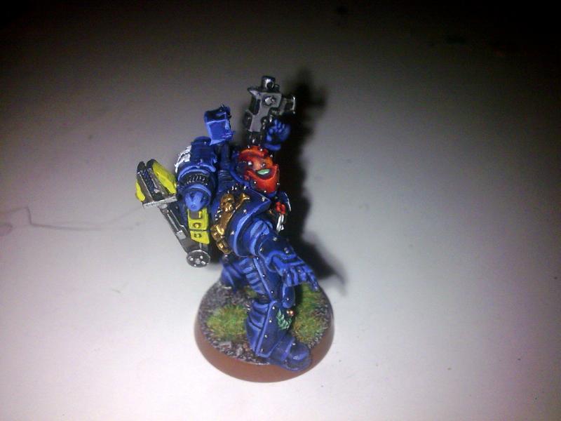 Space Marines, Techmarine, Ultramarines, Warhammer 40,000