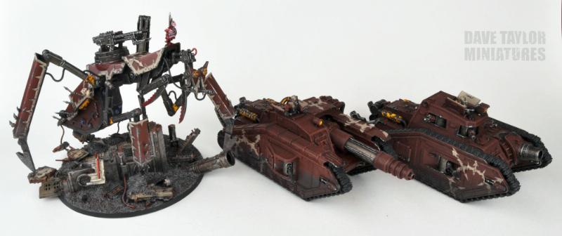 Blood Pact, Lost And The Damned, Malcador, Stalk Tank, Traitor Guard