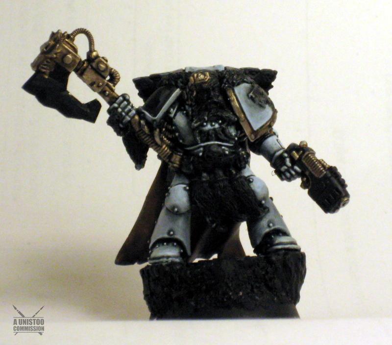 Bits, Conversion, Headquarters, Lord, Space, Space Marines, Warhammer 40,000, Wolves