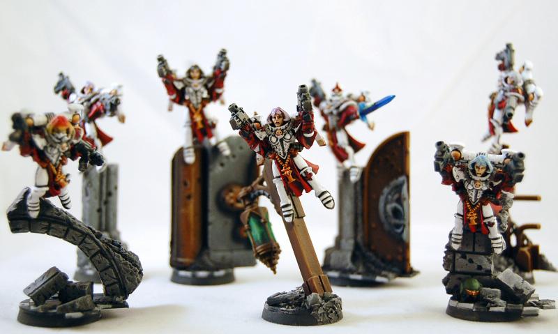 Seraphim, Sisters Of Battle, Witch Hunters