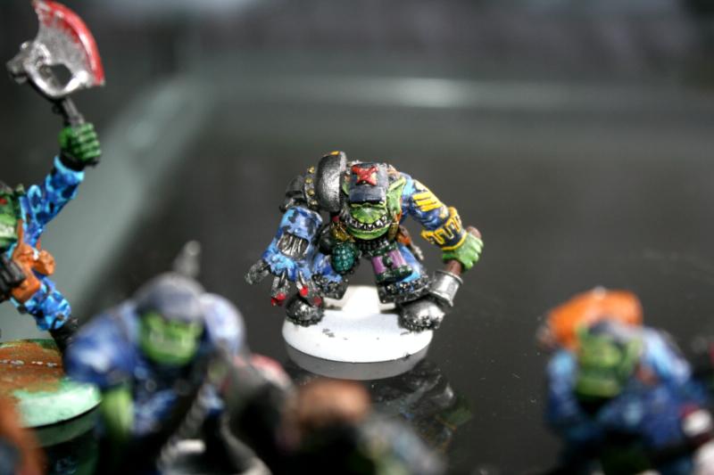 Army, Orks, blood axe kommando kaptin