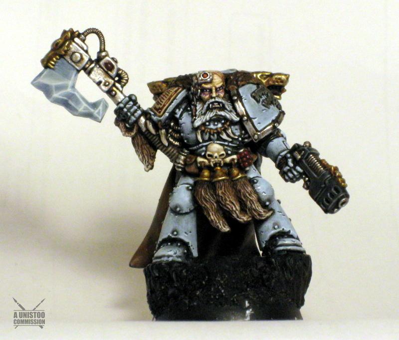 Bits, Conversion, Headquarters, Lord, Space, Space Marines, Warhammer 40,000, Wolves